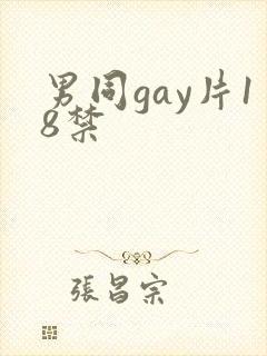 男同gay片18禁