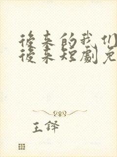 后来的我们再无后来短剧免费观看