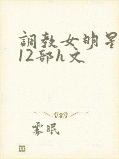 调教女明星1～12部h文