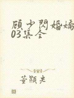 顾少闪婚娇妻103集全