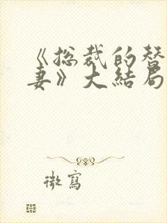 《总裁的替身前妻》大结局封面