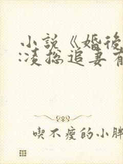 小说《婚后心动:凌总追妻有点甜》