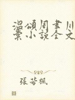 温颂周聿川沈明棠小说全文无弹窗封面