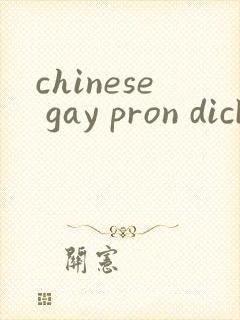 chinese gay pron dick
