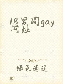18男同gay网址