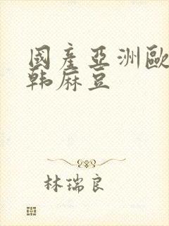 国产亚洲欧美日韩麻豆