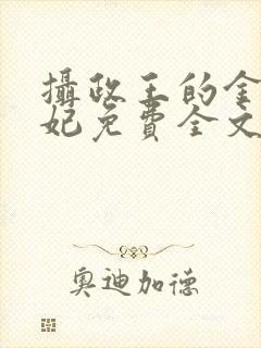 摄政王的金牌宠妃免费全文阅读封面