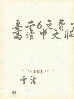 妻子6免费完整高清中文版电视剧封面