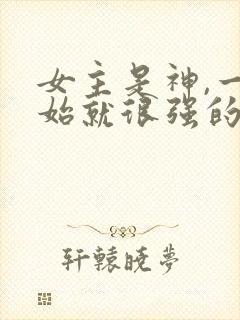 女主是神,一开始就很强的修仙文