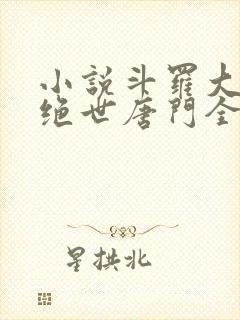小说斗罗大陆2绝世唐门全文