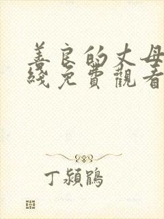 善良的丈母娘在线免费观看