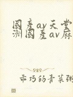 国产av天堂亚洲国产av麻豆