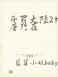 斗罗大陆2绝世唐门在