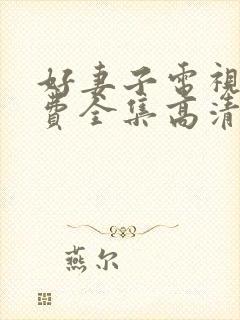 好妻子电视剧免费全集高清在线观看