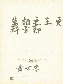 万相之王更新最新章节