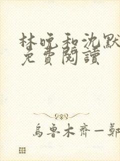 林晚和沈默全文免费阅读