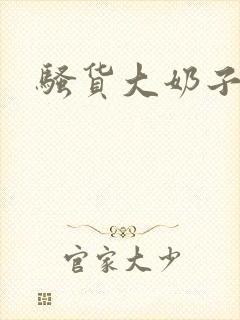 骚货大奶子小说