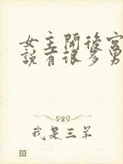 女主开后宫的小说有很多男主