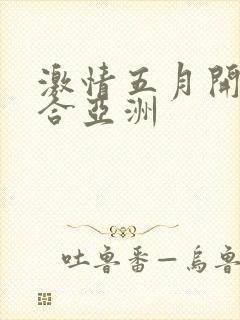 激情五月开心综合亚洲