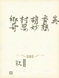 乡村胡秀英小雷奇思妙想封面