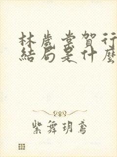 林岁棠贺行舟大结局是什么