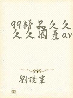 99精品久久久久久国产av