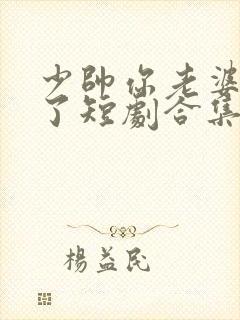 少帅你老婆又跑了短剧合集