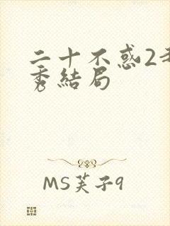 二十不惑2赵优秀结局