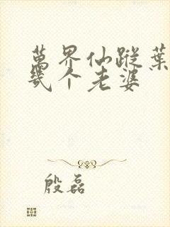 万界仙踪叶星云几个老婆