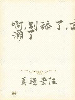 啊,别舔了,高潮了封面