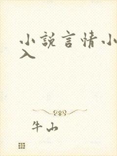 小说言情小说后入