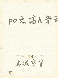 po文高h骨科封面