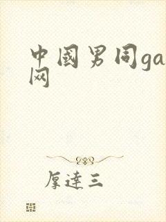中国男同gay网