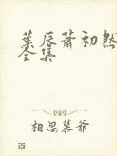 叶辰萧初然免费全集