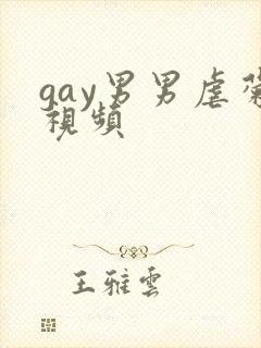 gay男男虐菊视频