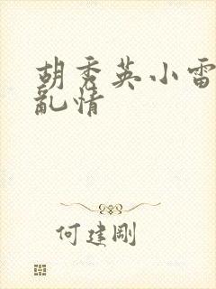 胡秀英小雷乡村乱情封面