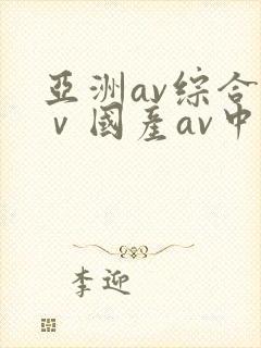 亚洲av综合aⅴ国产av中文