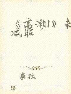 《高潮1》未删减版