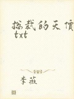 总裁的天价前妻 txt