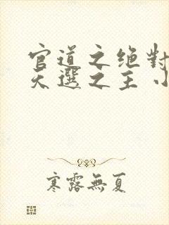 官道之绝对权力天选之主 小说阅读