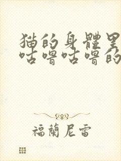 猫的身体里发出咕噜咕噜的声音