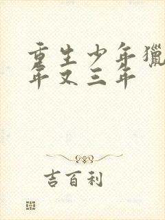 重生少年猎美三年又三年