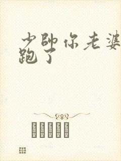 少帅你老婆了又跑了