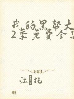 我的黑帮大佬第2季免费全集封面