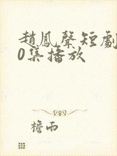 赵凤声短剧100集播放封面