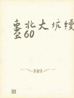 东北大坑续集1至60