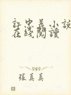 许忠义小说原著在线阅读