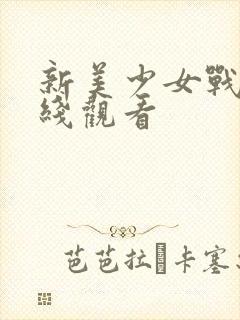 新美少女战士在线观看