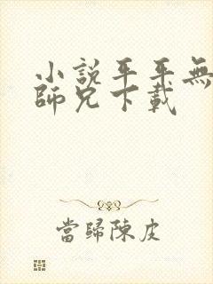 小说平平无奇大师兄下载