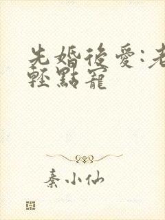 先婚后爱:老公轻点宠